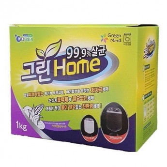 Экологичный стиральный порошок Green Home WELGREEN 1кг Корея