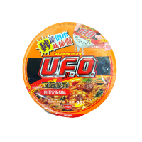Лапша б\п Nissin UFO Якисоба с соусом по-сычуаньски"НЛО" 118г, Китай