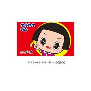 Жевательная резинка "Тико-тян" с содовой Marukawa 6г, Япония