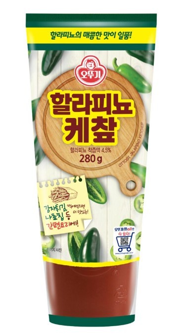 Томатный кетчуп с халапеньо Оттоги, 280г, Корея