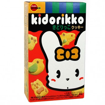 Печенье "KIDORIKKO" в виде животных с повышенным содержанием кальция, 55г