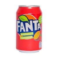Напиток Fanta Raspberry & Passionfruit, 330мл, Дания