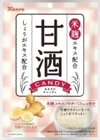 Карамель Kanro с саке и экстактом имбиря, 70г, Япония