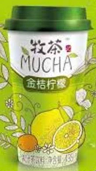 Напиток фруктовый чай Mucha со вкусом кумквата и лимона, 435мл, Китай