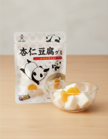 Жевательный мармелад "Хочу-Хочу" с тофу со вкусом абрикосовой косточки и мандарина, Want Want, Япония, 60 г