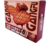Вафли хрустящие Gangfu шоколадный вкус, 50г