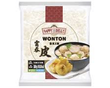 Тесто для вонтонов Happy Belly, 300г, 30 листов (квадрат 9х9см) Сингапур