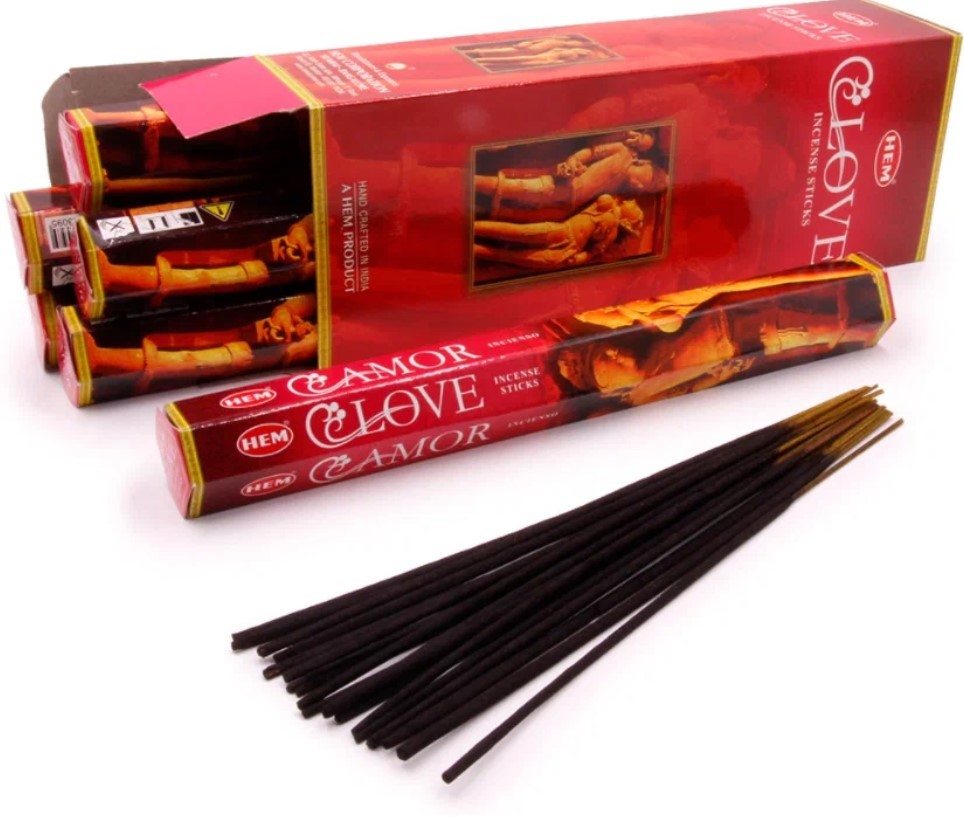 Благовония ЛЮБОВЬ Love HEM, 20 шт, Индия