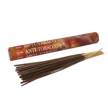  Благовония Антитабак Antibacco HEM, 20 шт, Индия