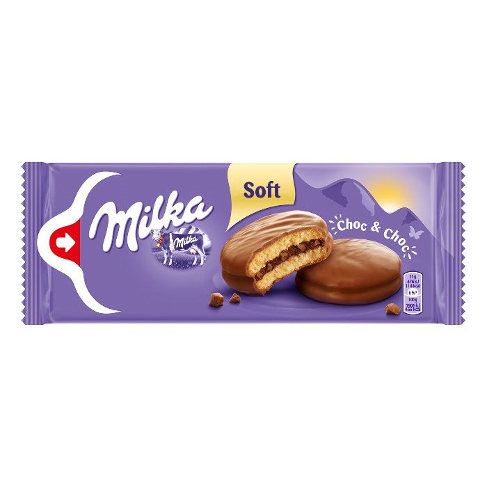 Бисквит Milka Шоколадный Choc&Choc, 150г