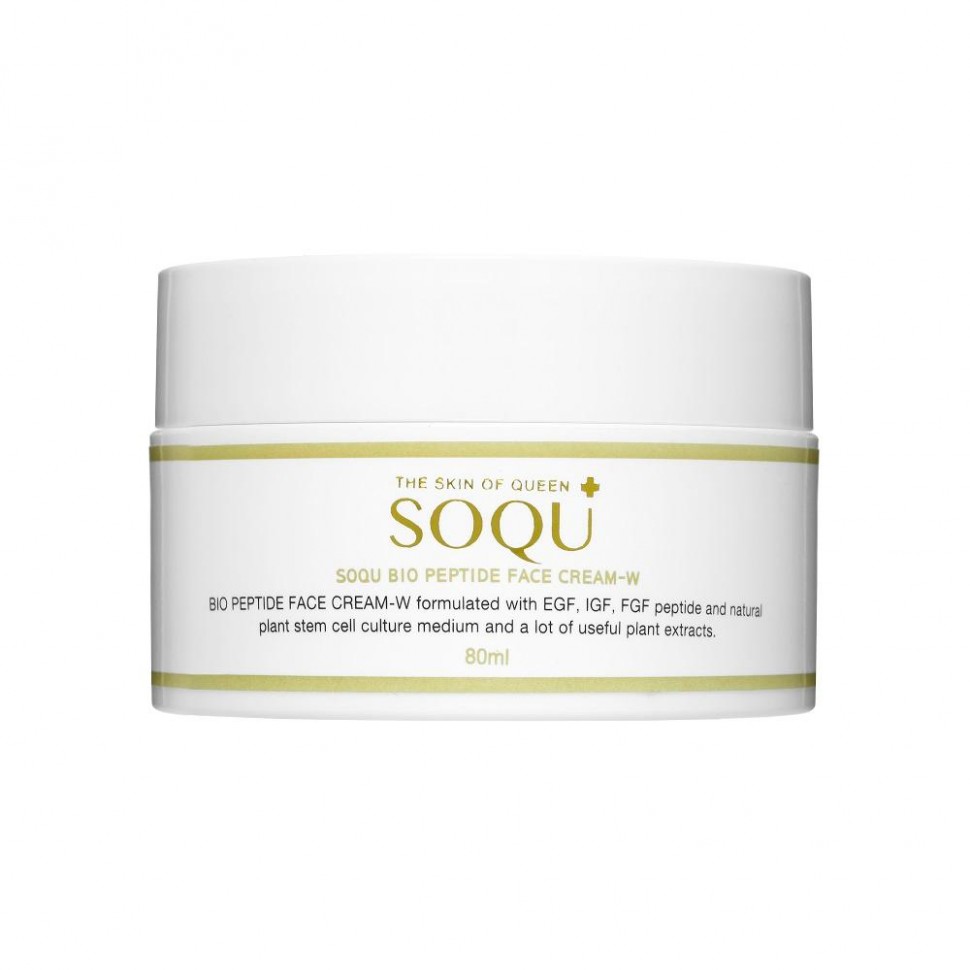 Крем для лица SOQU с био-пептидами, 80 мл, Корея