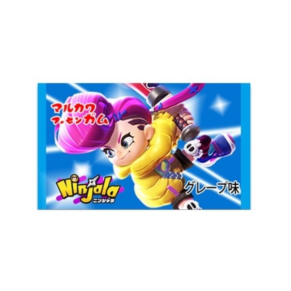 Жевательная резинка "Ниндзя" с виноградом Marukawa 6г, Япония