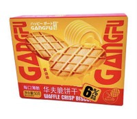 Вафли хрустящие Gangfu сливочный вкус, 50г