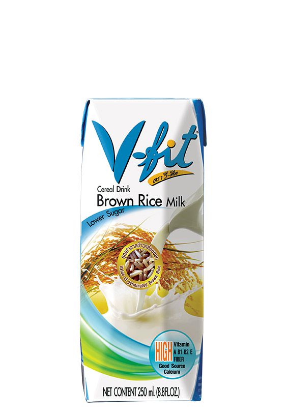 Рисовое молоко V-FIT, без сахара, 250мл