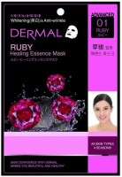 Коллагеновая маска Dermal Advanced Ruby Healing Essence Mask, Корея, 28г
