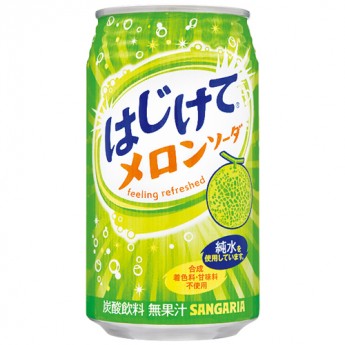 Лимонад со вкусом дыни SANGARIA, Япония, 350г