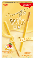 Печенье Pocky Mousse cливочное манго, 48г, Китай