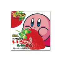 Жевательная резинка "Хоси-но Кирби" вкус клубники Marukawa  8 шаров, Япония