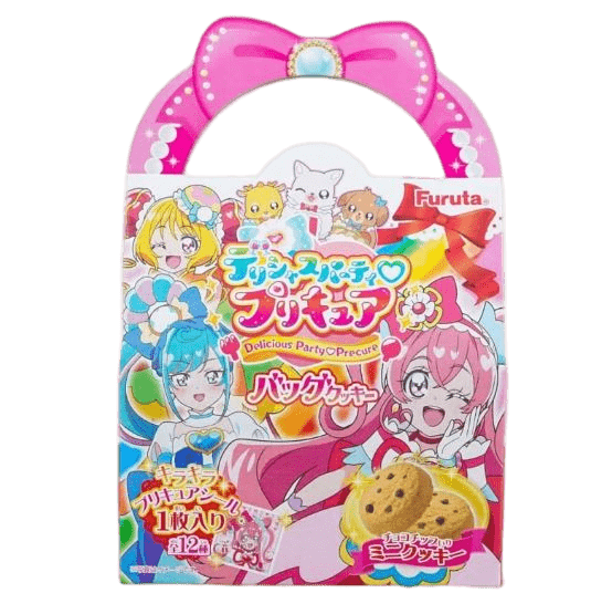 Песочное печенье с шоколадной крошкой в стиле аниме Pretty Cure Фурута Furuta, 15 г, Япония