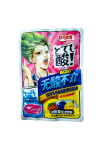 Кислые фруктовые конфеты с шипучей начинкой "Пожиратель Сокровищ" Acid Wusuanbuhuan, 26 г, Китай