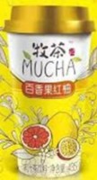 Напиток фруктовый чай Mucha со вкусом маракуйя и красного помело, 435мл, Китай