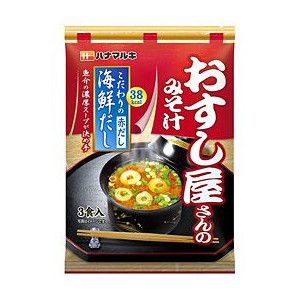 Мисо-суп Сидзиме HANAMARUKI со вкусом морепродуктов, 3 порции, 62 г