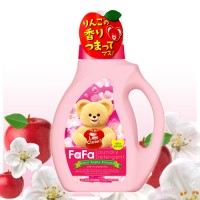 Жидкое средство для стирки белья NS FaFa с нежным ароматом цветов яблока, Япония