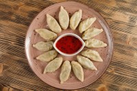 Пельмени гедза с морепродуктами, 24 шт