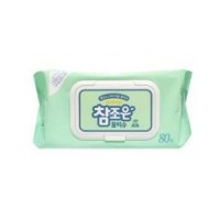 Влажные салфетки для рук и тела премиальные (плотные, с березовым соком) Sandokkaebi, 80 шт, Корея