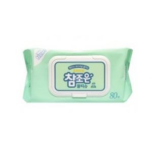 Влажные салфетки для рук и тела премиальные (плотные, с березовым соком) Sandokkaebi, 80 шт, Корея