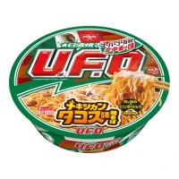 Жареная лапша якисоба б/п UFO со вкусом мексиканского тако, 103г., Япония