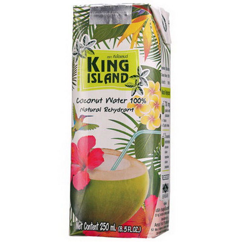 Кокосовая вода King Island, без сахара, 250мл