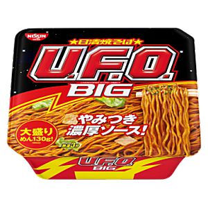 Лапша быстрого приготовления Nissin: UFO Big Якисоба, Япония, 167г