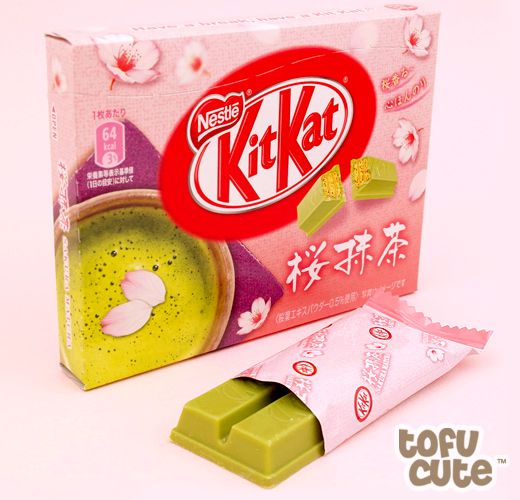 Японский Кит-Кат Сакура и Матча, 34,8г