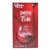 Палочки Pejoy шоколад и красное вино, 48г, Китай