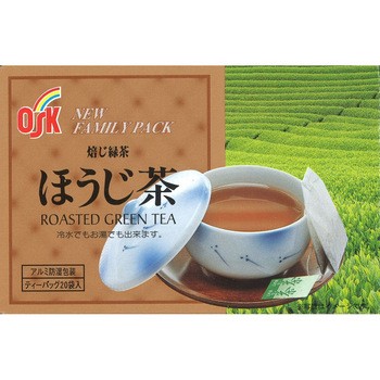 Зеленый чай Ходзича OSK New family, 20 пакетиков, Япония