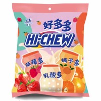 Жевательные конфеты Morinaga HI-CHEW (йогурт, клубника, апельсин), 110г, Тайвань