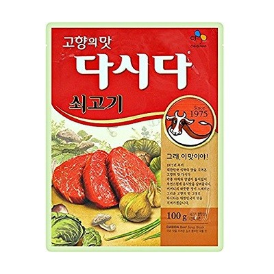 Вкусовая приправа Дашида для говядины СиДжей CJ Foods 100г, Корея