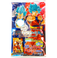 Жевательная резинка Корис (Coris) аниме Dragon Ball "Металлический Щит" вкус содовой + карточка героя , 15.4г , Япония