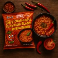 Лапша быстрого приготовления со вкусом острого томата BaiXiang, 123 г