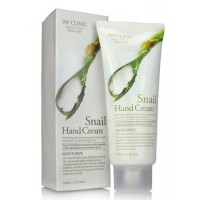 Увлажняющий крем для рук 3W Clinic Hand Cream с муцином улитки, 100мл, Корея