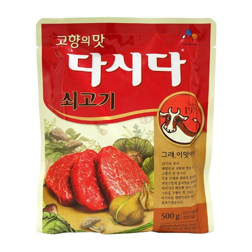 Вкусовая приправа Дашида со вкусом Говядины СиДжей CJ Foods 500г/ 1000 г Корея