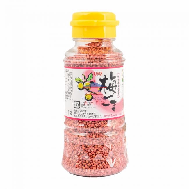 Приправа "ТОХО УМЕ ГОМА" Кунжут жаренный с экстрактом японской сливы УМЭ Tohosyokuhin,80г Япония