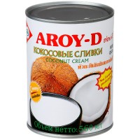 Кокосовые сливки (паста) AROY-D, 560мл