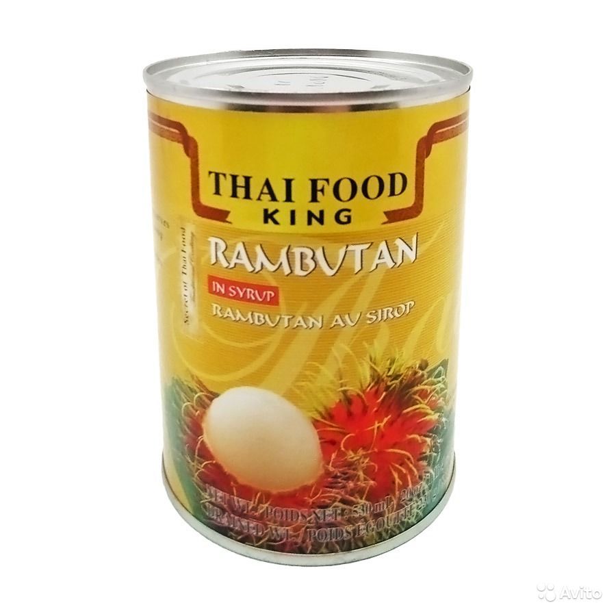 Рамбутан в сиропе Тай Фуд Кинг Thai Food King, 565г
