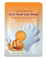 Маска для рук экстрактом слизи улитки Snail Hand Care Sheet, 8мл*2