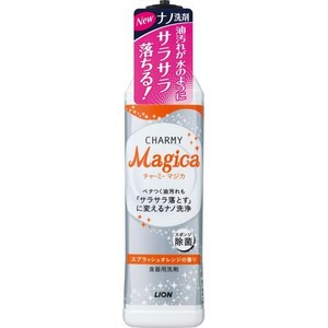 Пенящееся средство для мытья посуды Lion Charmy Magica, сочный апельсин, 230 мл