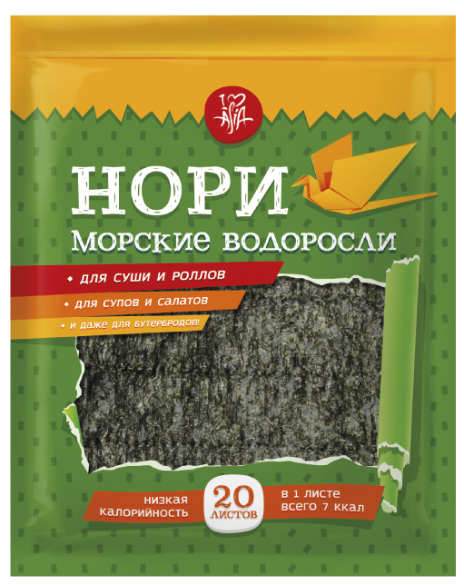 Нори I love Asia, 20 листов