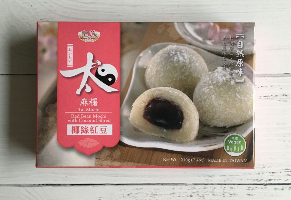 Моти Адзуки с кокосом Bamboo House, 210г, Тайвань