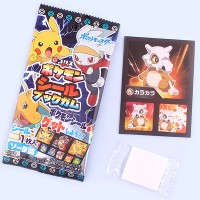Жевательная резинка Корис (Coris) "Покемон" вкус содовой, + наклейка Pokemon Seal Book, 9,8 г, Япония